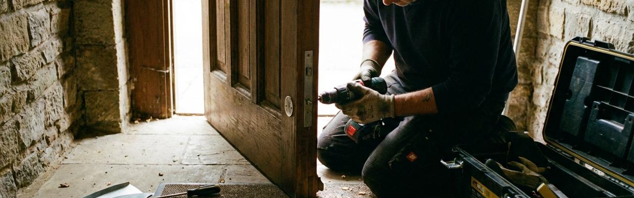 Instalación de escudos de seguridad en La Zubia